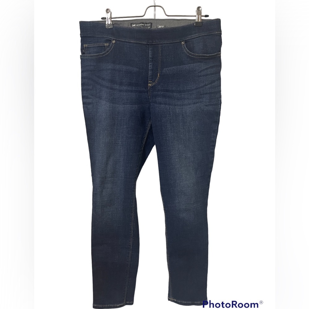 Lee brand blue jeans